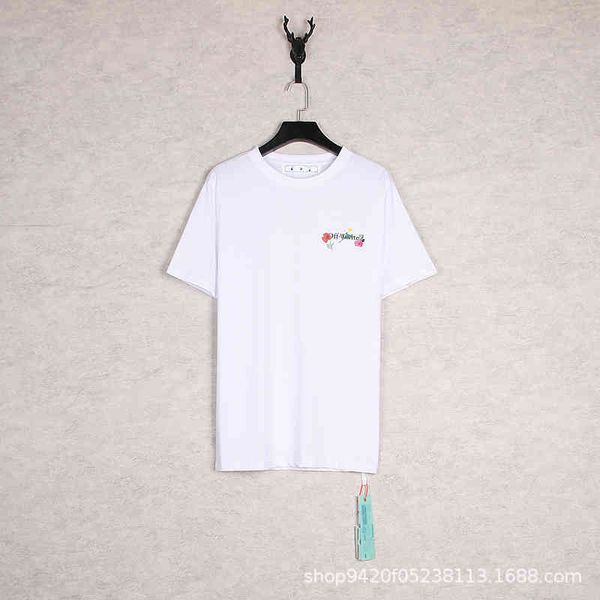 new men's t-shirts 2022 spring and summer off plant flower running arrow round neck pullover women's short sleeve batch, White;black
new men's t-shirts 2022 spring and summer off plant flower running arrow round neck pullover women's short sleeve batch, White;black