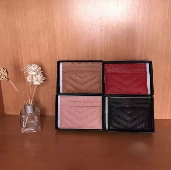 2021 new fashion card bag caviar woman mini wallet purse color genuine leather pebble texture luxury black wallet with box, Brown;gray
2021 new fashion card bag caviar woman mini wallet purse color genuine leather pebble texture luxury black wallet with box, Brown;gray