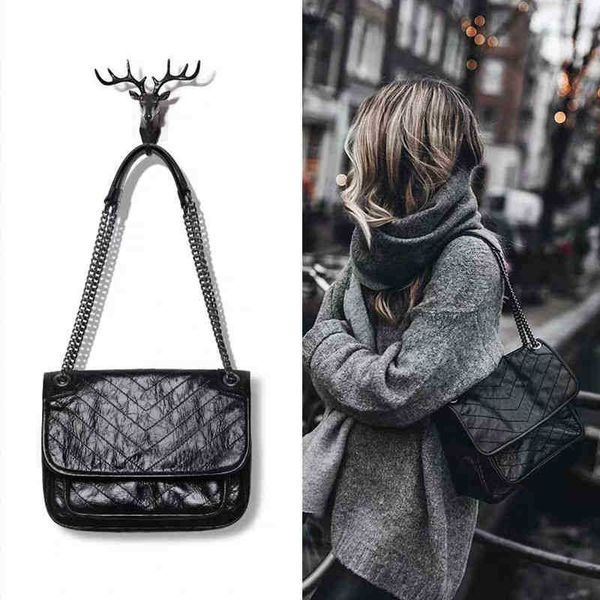 saints laurents little chain women's retro niki shoulder leather messenger vagrant bag
saints laurents little chain women's retro niki shoulder leather messenger vagrant bag