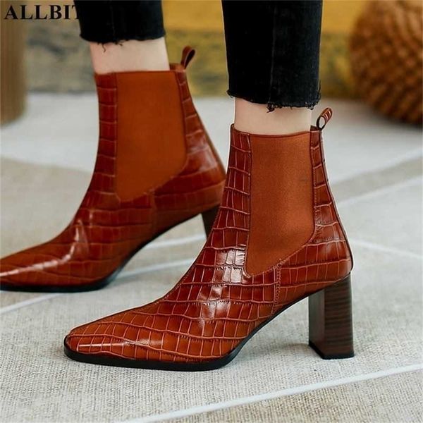 allbitefo genuine leatherstone texture thick heels ankle boots square toe women heels shoes thick heels party women boots 210611, Black
allbitefo genuine leatherstone texture thick heels ankle boots square toe women heels shoes thick heels party women boots 210611, Black