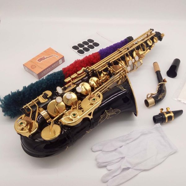 brand new professional elegant sound alto saxophone a-991 a-wo10 black lacquer sax alto mouthpiece reeds neck musical instrument
brand new professional elegant sound alto saxophone a-991 a-wo10 black lacquer sax alto mouthpiece reeds neck musical instrument