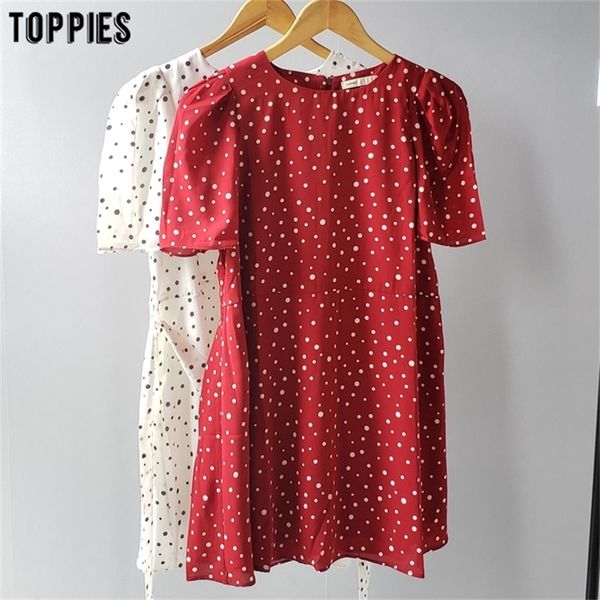 ies polka dot mini dress womens summer dress short sleeve lace up waist slim vestidos lj200812, Black;gray
ies polka dot mini dress womens summer dress short sleeve lace up waist slim vestidos lj200812, Black;gray