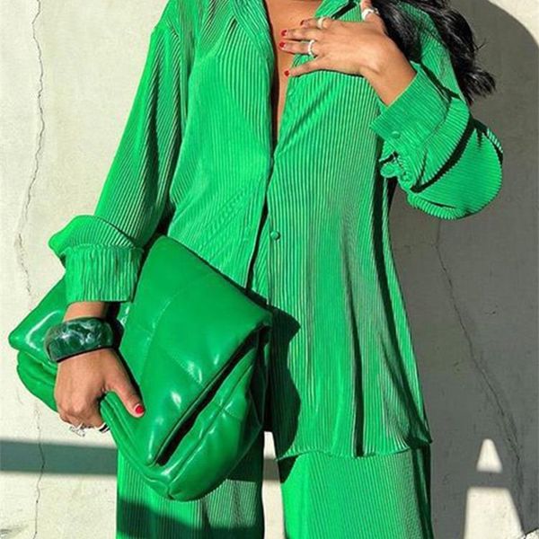solid suit two pieces outfits office lady long sleeve lapel jacket coat suits women casual wide leg trousers set 220509, White
solid suit two pieces outfits office lady long sleeve lapel jacket coat suits women casual wide leg trousers set 220509, White
