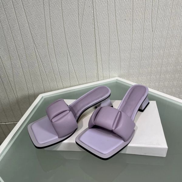 new designer women shoes genuine leather pleated slippers open-toes mid heels mixed colors concise zapatillas mujer designer, Black
new designer women shoes genuine leather pleated slippers open-toes mid heels mixed colors concise zapatillas mujer designer, Black