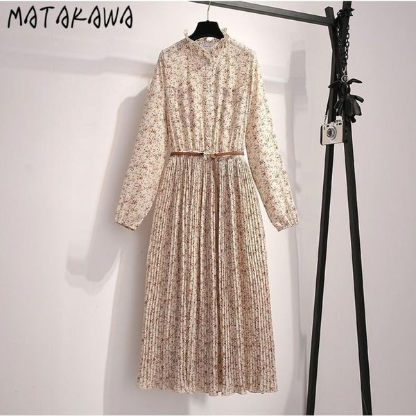 chiffon woman dress longsleeved fungus robe spring korean fashion floral dresses women french long vestidos 210506, Black;gray
chiffon woman dress longsleeved fungus robe spring korean fashion floral dresses women french long vestidos 210506, Black;gray