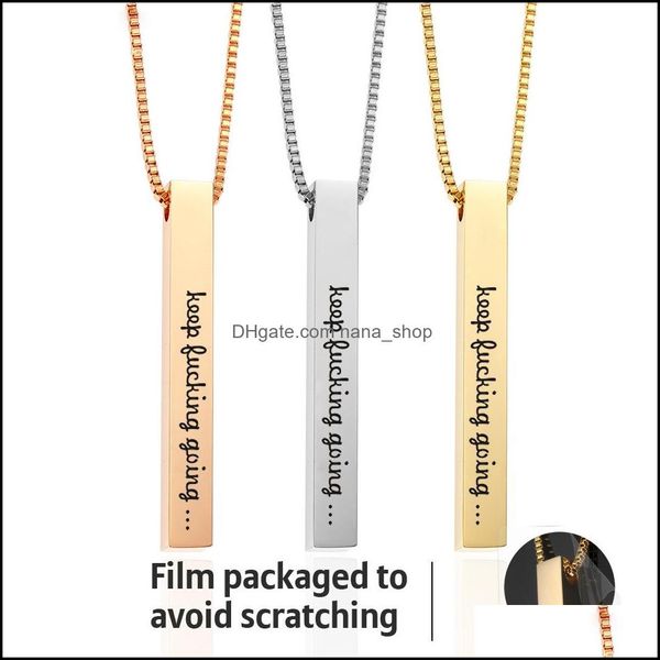 pendant necklaces pendants jewelry keep ing going inspirational for women men stainless steel engraved letter bar rose gold chains fashion, Silver
pendant necklaces pendants jewelry keep ing going inspirational for women men stainless steel engraved letter bar rose gold chains fashion, Silver
