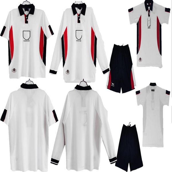 kids kit 1998 retro version #7 beckham nation team soccer jersey home #20 owen ferdinand long sleeve white shirts football uniform, Black;yellow
kids kit 1998 retro version #7 beckham nation team soccer jersey home #20 owen ferdinand long sleeve white shirts football uniform, Black;yellow