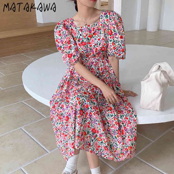 puff sleeve midi dresses for women korean elegant summer dress square neck floral robe lace waist vestido feminino 210506, Black;gray
puff sleeve midi dresses for women korean elegant summer dress square neck floral robe lace waist vestido feminino 210506, Black;gray