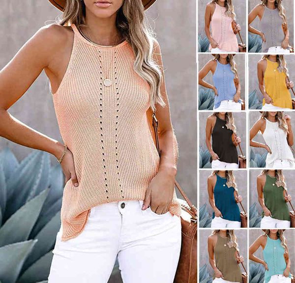 women's tanks & camis 2022 summer women's loose neck vest knitted beach women gure, White
women's tanks & camis 2022 summer women's loose neck vest knitted beach women gure, White