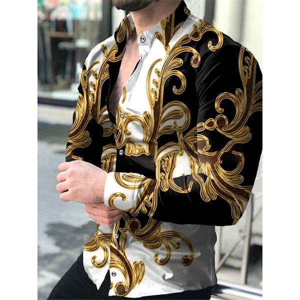 fashion luxury social men shirts turndown collar buttoned shirt casual flower print long sleeve mens clothes prom cardigan 220809, White;black
fashion luxury social men shirts turndown collar buttoned shirt casual flower print long sleeve mens clothes prom cardigan 220809, White;black