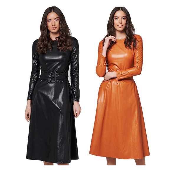 long sleeve round collar slim midi dress with belt elegant bodycon vintage vestidos autumn winter women clothing led168168, Black;gray
long sleeve round collar slim midi dress with belt elegant bodycon vintage vestidos autumn winter women clothing led168168, Black;gray