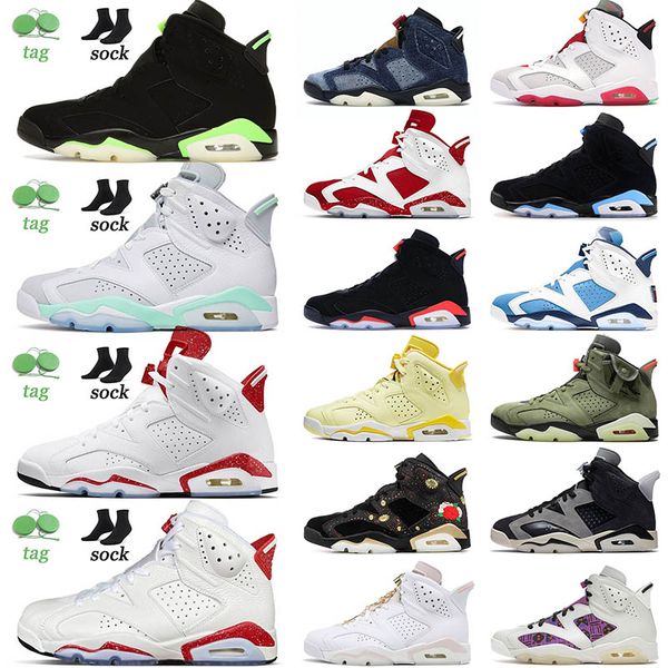 classic mens 6 6s basketball shoes fashion designer sport blue black cat gs black infrared tour yellow red oreo bordeaux womens sneakers spo, White;red
classic mens 6 6s basketball shoes fashion designer sport blue black cat gs black infrared tour yellow red oreo bordeaux womens sneakers spo, White;red
