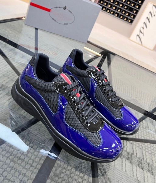 luxury brands americas cup mesh sneakers shoes men breathable outdoor sports lace up low-runner sole technical fabrics lightweight trainer, Black
luxury brands americas cup mesh sneakers shoes men breathable outdoor sports lace up low-runner sole technical fabrics lightweight trainer, Black