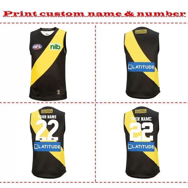 2022 richmond tigers afl home guernsey mens size: s-3xl (print custom name number ) delivery, Black
2022 richmond tigers afl home guernsey mens size: s-3xl (print custom name number ) delivery, Black