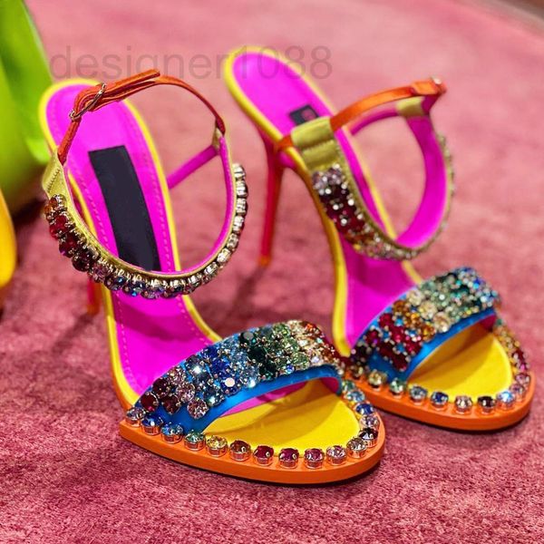sandals designer fashion crystal sandals luxury hand sewn colorful rhinestone stiletto shoes .5cm high heeled bling dinner party 85gw, Black
sandals designer fashion crystal sandals luxury hand sewn colorful rhinestone stiletto shoes .5cm high heeled bling dinner party 85gw, Black
