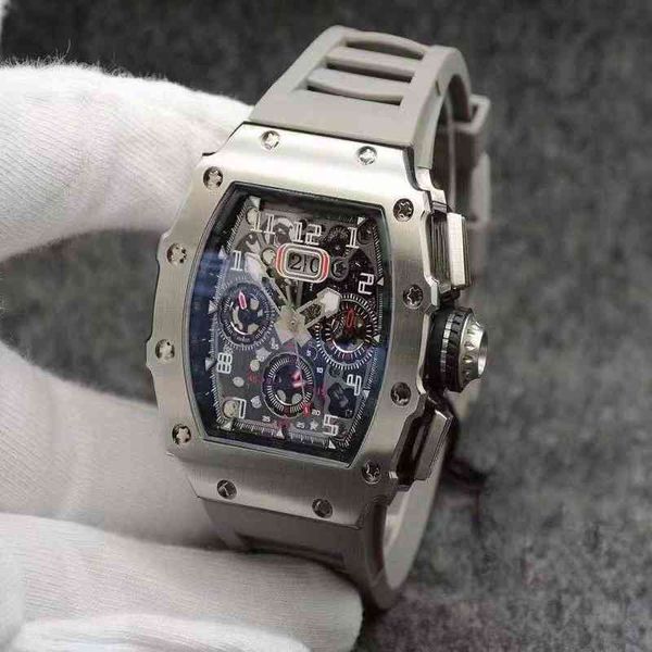 luxury mens mechanics watch richa automatic mechanical multi-function men watch stainless steel black red rubber rose gold sapphire glass ba, Slivery;brown
luxury mens mechanics watch richa automatic mechanical multi-function men watch stainless steel black red rubber rose gold sapphire glass ba, Slivery;brown