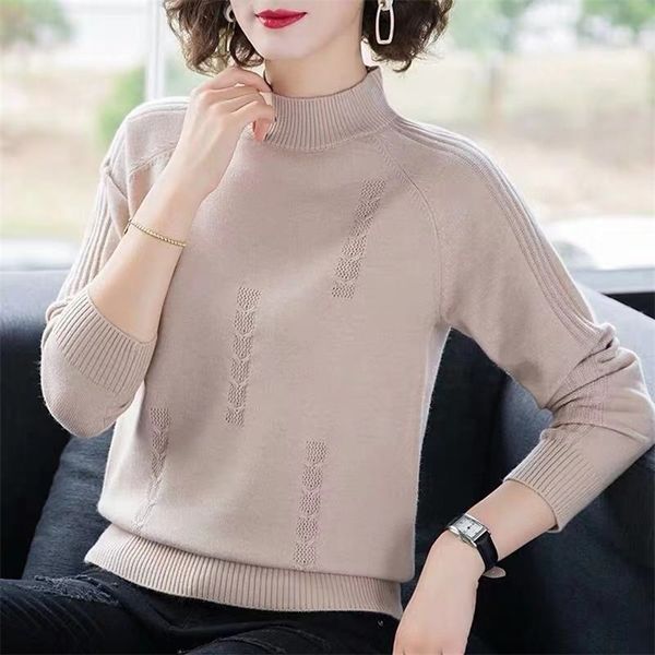 long sleeve hollow out soft pullovers elastic slim ladies half turtleneck sweaters women solid color ribbed elastic jumpers 201204, White;black
long sleeve hollow out soft pullovers elastic slim ladies half turtleneck sweaters women solid color ribbed elastic jumpers 201204, White;black