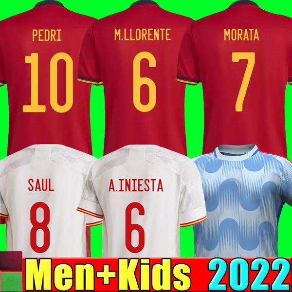2022 spain soccer jersey camiseta espana morata rodrigo torres pedri 20 21 22 cup ramos thiago iniesta alba football shirts men kids kit fan, Black;yellow
2022 spain soccer jersey camiseta espana morata rodrigo torres pedri 20 21 22 cup ramos thiago iniesta alba football shirts men kids kit fan, Black;yellow