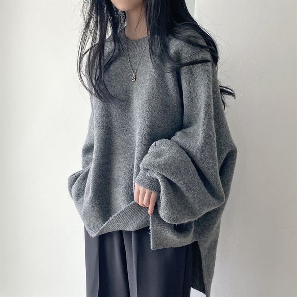 alien kitty lazy style oversize femme pullover office lady soft autumn ol warm chic women knitwear sweaters jumpers 220815, White;black
alien kitty lazy style oversize femme pullover office lady soft autumn ol warm chic women knitwear sweaters jumpers 220815, White;black