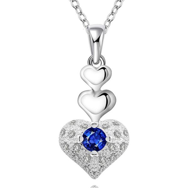 other wholesale 925 stamp silver necklace wedding women elegant heart blue crystal pendant fashion jewelry valentine's gift
other wholesale 925 stamp silver necklace wedding women elegant heart blue crystal pendant fashion jewelry valentine's gift