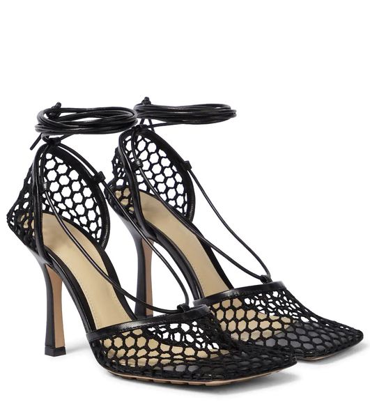designer sandals women shoes luxury stretch sandal open-mesh square toe slender heel eu35-40 with box, Black
designer sandals women shoes luxury stretch sandal open-mesh square toe slender heel eu35-40 with box, Black