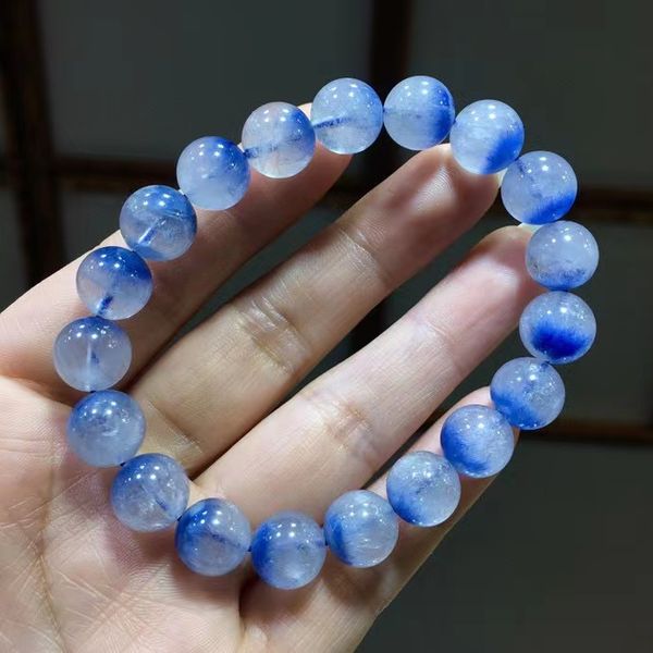 natural blue rutilated dumortierite quartz bracelet 10mm women men dumortierite clear round beads rare reiki stone aaaaa, Silver
natural blue rutilated dumortierite quartz bracelet 10mm women men dumortierite clear round beads rare reiki stone aaaaa, Silver