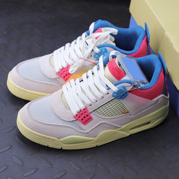 jumpman 4 classic design basketball shoes guava ice collaboration fashion sport sneaker ship with box
jumpman 4 classic design basketball shoes guava ice collaboration fashion sport sneaker ship with box