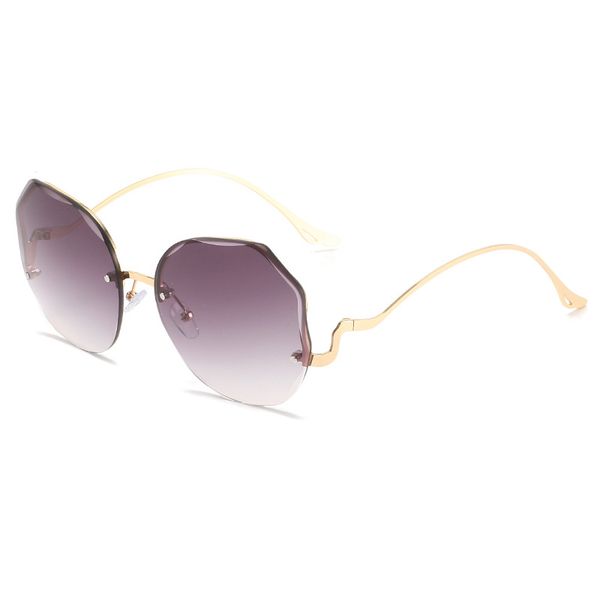2022 fashion pink gradient sunglasses women rimless metal sun glasses luxury brand design vintage eyeglasses for female uv400, White;black
2022 fashion pink gradient sunglasses women rimless metal sun glasses luxury brand design vintage eyeglasses for female uv400, White;black