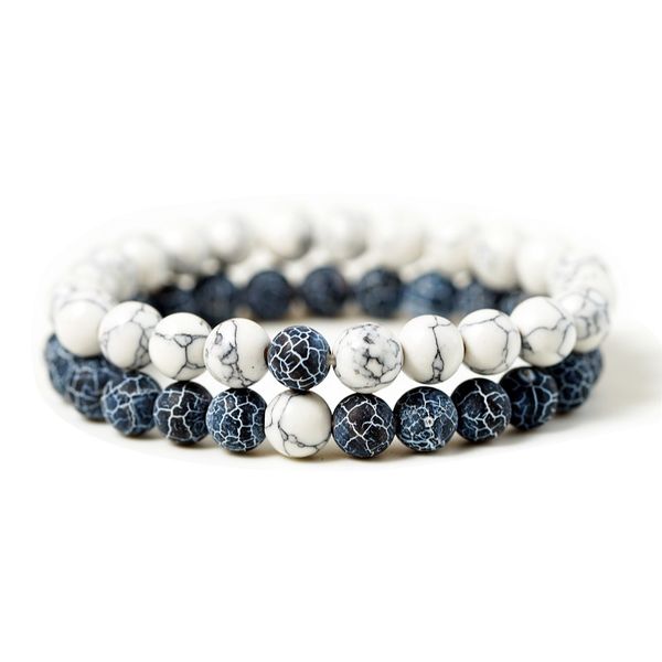 2pcs/set 7 style couples distance bracelet natural stone yoga beaded bracelet for men women friend gift charm strand jewelry, Black
2pcs/set 7 style couples distance bracelet natural stone yoga beaded bracelet for men women friend gift charm strand jewelry, Black