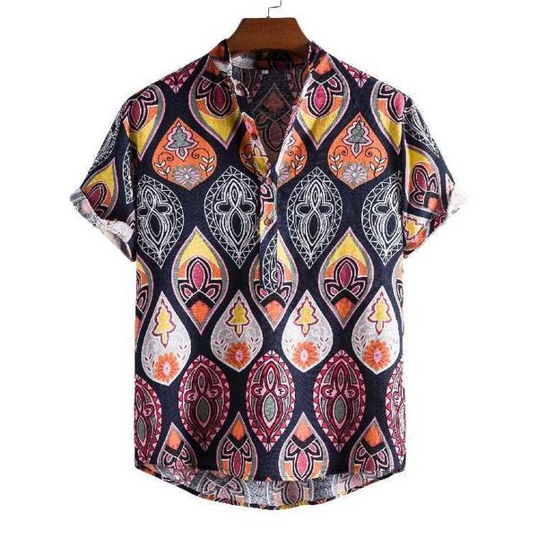 2022 mens polo shirts stand collar short sleeve national style irregular pattern printed breathable shirt, White;black
2022 mens polo shirts stand collar short sleeve national style irregular pattern printed breathable shirt, White;black