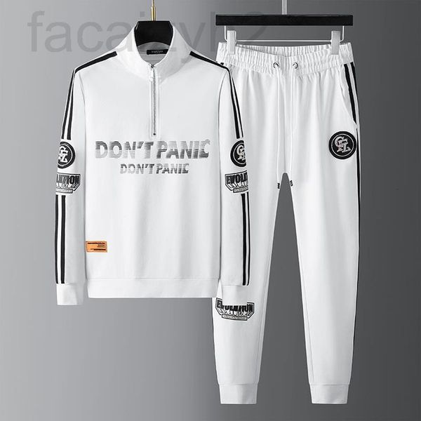 men's casual shirts designer chao brand personalized semi zipper sweater set 2021 autumn winter men's fashion two-piece live broad, White;black
men's casual shirts designer chao brand personalized semi zipper sweater set 2021 autumn winter men's fashion two-piece live broad, White;black