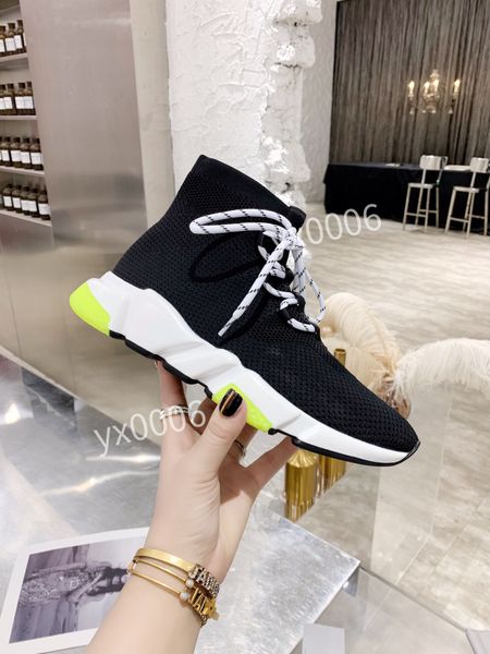 luxury shoes high socks boots men women elastic comfort classic style black and white two outsole size 35-46
luxury shoes high socks boots men women elastic comfort classic style black and white two outsole size 35-46