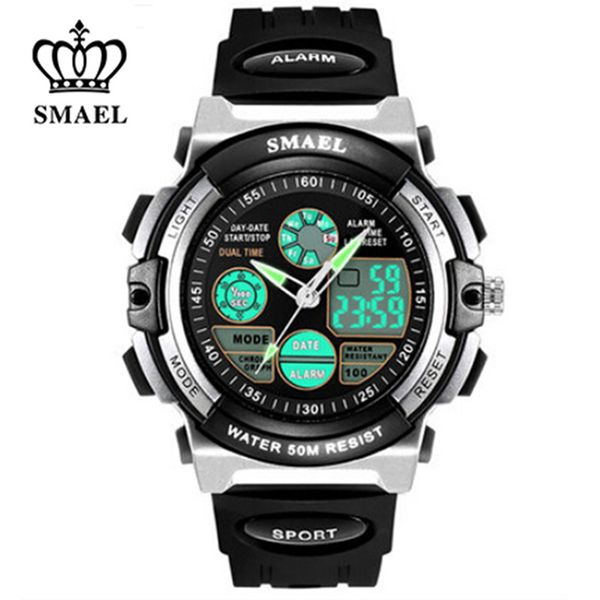 smael led display digital children watch 50m waterproof kids sports watches multifunction quartz boys/girls students wristwatch
smael led display digital children watch 50m waterproof kids sports watches multifunction quartz boys/girls students wristwatch