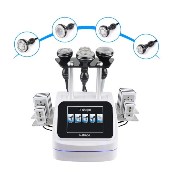 rf lipolaser body shaping fat reducing skin tightening 40k ultrasonic vacuum cavitation machine