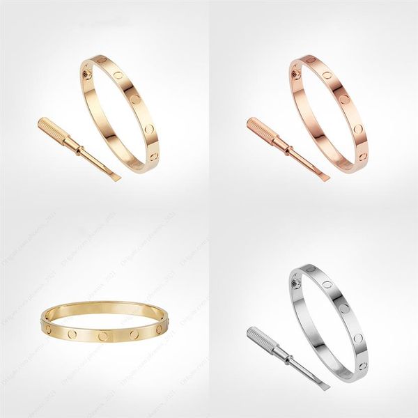 love screw bracelet 5 0 designer classic mens gold bracelet 2020 luxury jewelry women titanium steel gold-plated never fade not al289h, Black
love screw bracelet 5 0 designer classic mens gold bracelet 2020 luxury jewelry women titanium steel gold-plated never fade not al289h, Black