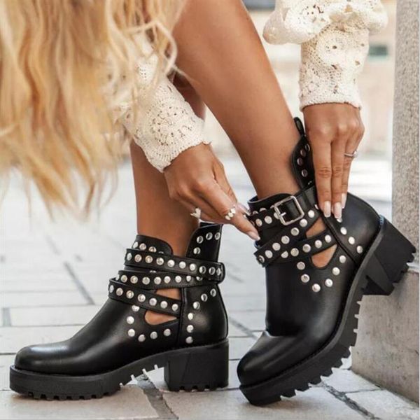 designer knight boots thick-soled thick heel hollow sandals round head female rivet single boots large size martin boots woman pla234i, Black
designer knight boots thick-soled thick heel hollow sandals round head female rivet single boots large size martin boots woman pla234i, Black
