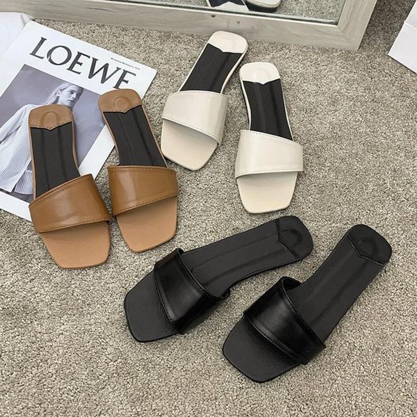 slippers summer simple style square head fish mouth sandals and women's flat outside wear comfortable all-match shoeslippers, Black
slippers summer simple style square head fish mouth sandals and women's flat outside wear comfortable all-match shoeslippers, Black