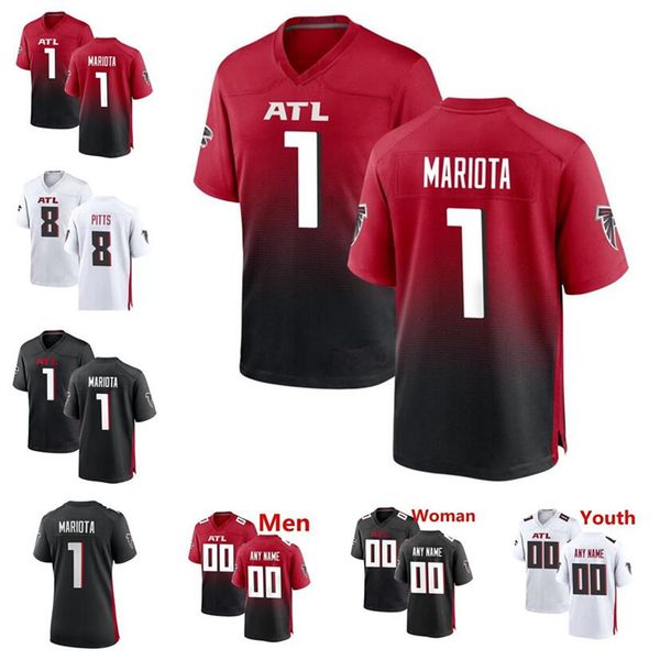 fans custom atlanta''falcons''men women youth 1 marcus mariota 8 kyle pitts jersey julio jones grady jarrett calvin', Black
fans custom atlanta''falcons''men women youth 1 marcus mariota 8 kyle pitts jersey julio jones grady jarrett calvin', Black