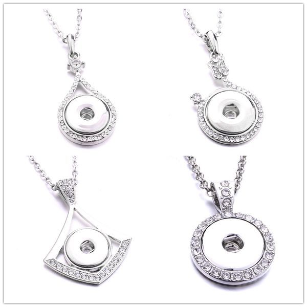 fashion waterdop round crystal snap button necklace 18mm ginger snaps buttons charms necklaces for women jewelry, Silver
fashion waterdop round crystal snap button necklace 18mm ginger snaps buttons charms necklaces for women jewelry, Silver