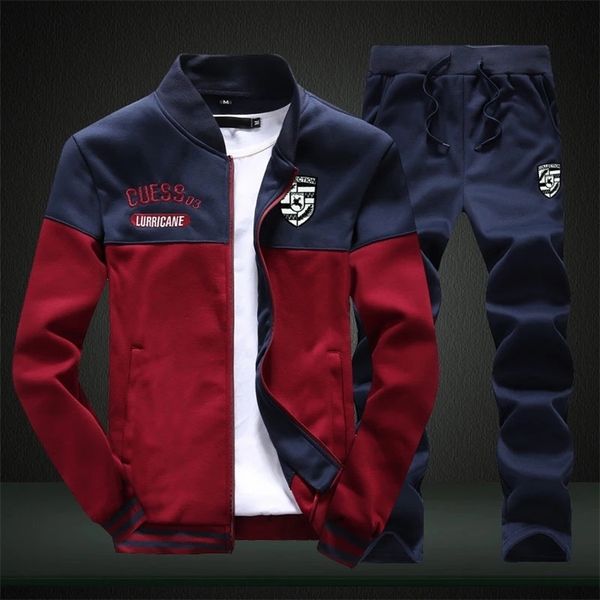 tracksuit men brand men sets fashion autumn spring sporting suit sweatshirt sweatpants mens clothing 2 pieces sets slim fit 220804, Gray
tracksuit men brand men sets fashion autumn spring sporting suit sweatshirt sweatpants mens clothing 2 pieces sets slim fit 220804, Gray