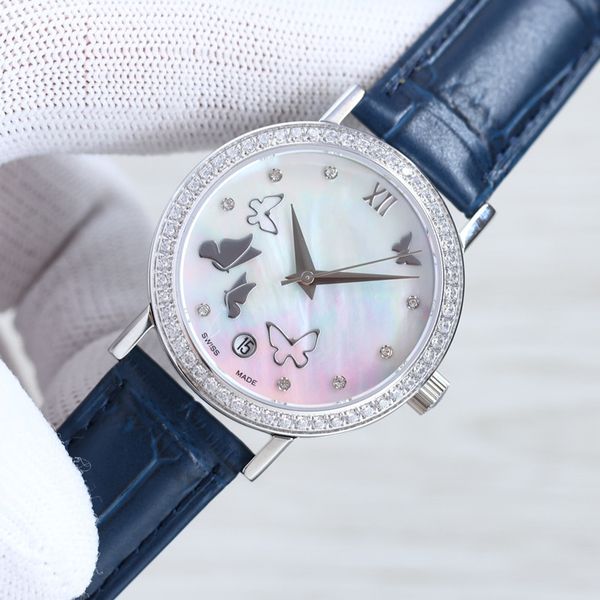 fashion mechanical women's watch 35mm 8215 movement sapphire glass mirror leather strap sports waterproof butterfly literal shell botto, Slivery;golden
fashion mechanical women's watch 35mm 8215 movement sapphire glass mirror leather strap sports waterproof butterfly literal shell botto, Slivery;golden