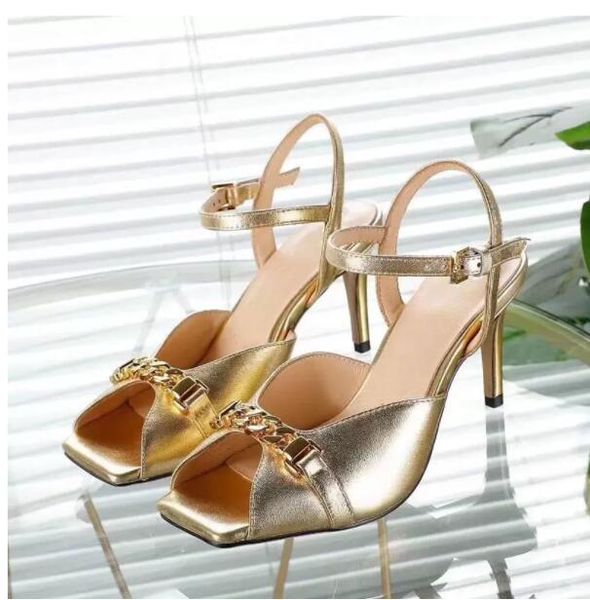 fish mouth gold high heels women s stiletto heel summer sandals genuine leather metal dress open toe women s shoes banquet women s high heel, Black
fish mouth gold high heels women s stiletto heel summer sandals genuine leather metal dress open toe women s shoes banquet women s high heel, Black