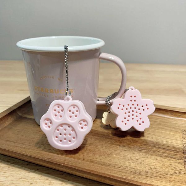 starbucks new stainless steel 2020 cherry blossom silica gel floating tea leakage filtering tea brewing device
starbucks new stainless steel 2020 cherry blossom silica gel floating tea leakage filtering tea brewing device
