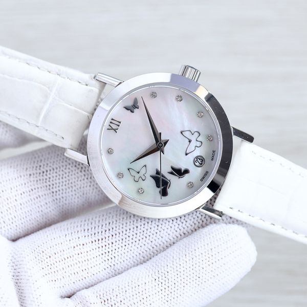 fashion mechanical women's watch 35mm 8215 movement sapphire glass mirror leather strap sports waterproof butterfly literal shell botto, Slivery;golden
fashion mechanical women's watch 35mm 8215 movement sapphire glass mirror leather strap sports waterproof butterfly literal shell botto, Slivery;golden