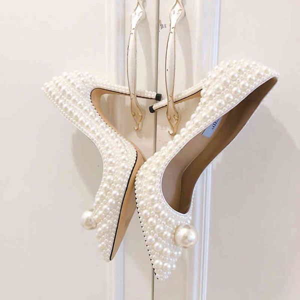 dress shoes pearl shoe tip .5 high heels thin full single shoes fashion trend women's wedding, Black
dress shoes pearl shoe tip .5 high heels thin full single shoes fashion trend women's wedding, Black