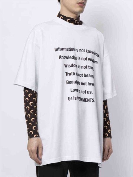 correct version of weitemeng events black and white slogan three-dimensional foam printing loose men's women's short sleeved t-shi, White;black
correct version of weitemeng events black and white slogan three-dimensional foam printing loose men's women's short sleeved t-shi, White;black
