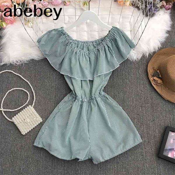 summer fashion versatile slash neck off shoulder rompers high waist pleated waist ruffles casual wide leg rompers 210715, Black;white
summer fashion versatile slash neck off shoulder rompers high waist pleated waist ruffles casual wide leg rompers 210715, Black;white