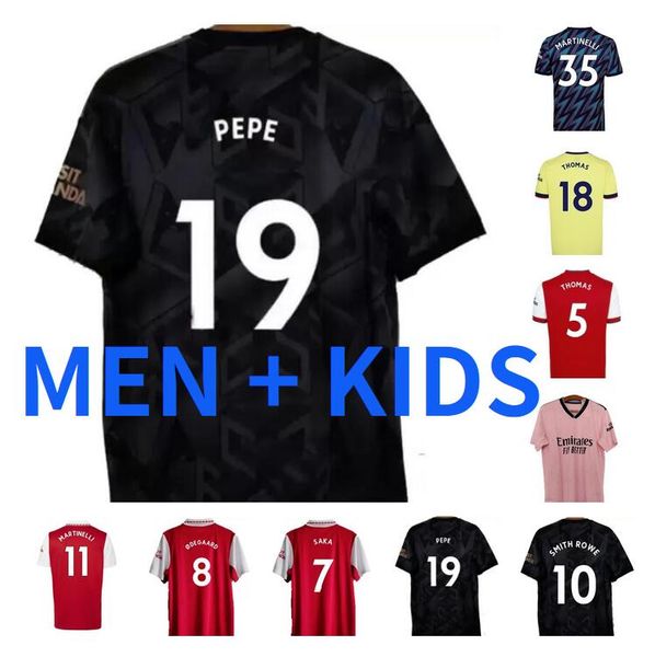 thomas pepe saka tierney smith rowe soccer jerseys 21/22/23 tavares sambi odegaard nketiah 2022 2023 football shirt kids kit uniform martine, Black;yellow
thomas pepe saka tierney smith rowe soccer jerseys 21/22/23 tavares sambi odegaard nketiah 2022 2023 football shirt kids kit uniform martine, Black;yellow