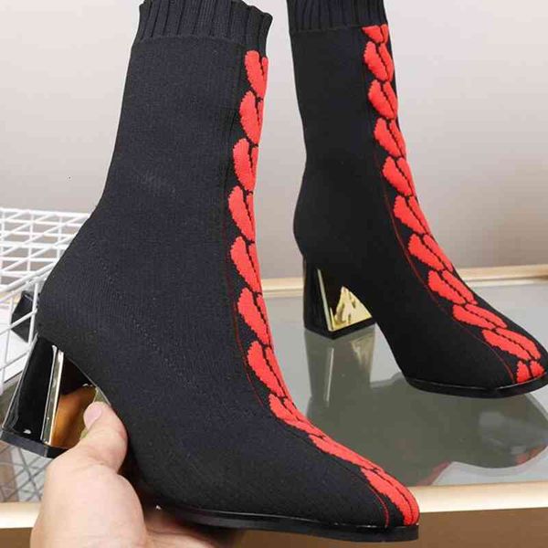 boots ins women's high-heeled platform shoes brand wearable splicing trend, Black
boots ins women's high-heeled platform shoes brand wearable splicing trend, Black