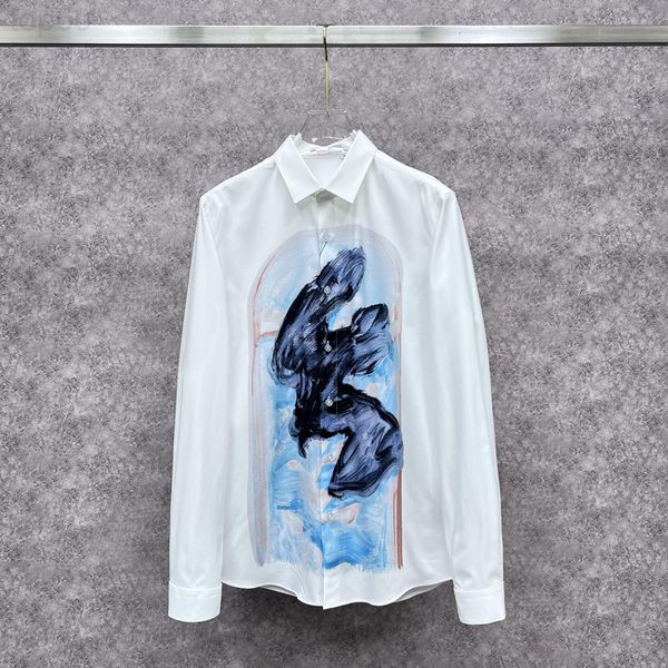 men's casual shirts designer casual long sleeve shirt 2022 spring and autumn new ink abstract art graffiti pattern printed m8mp, White;black
men's casual shirts designer casual long sleeve shirt 2022 spring and autumn new ink abstract art graffiti pattern printed m8mp, White;black